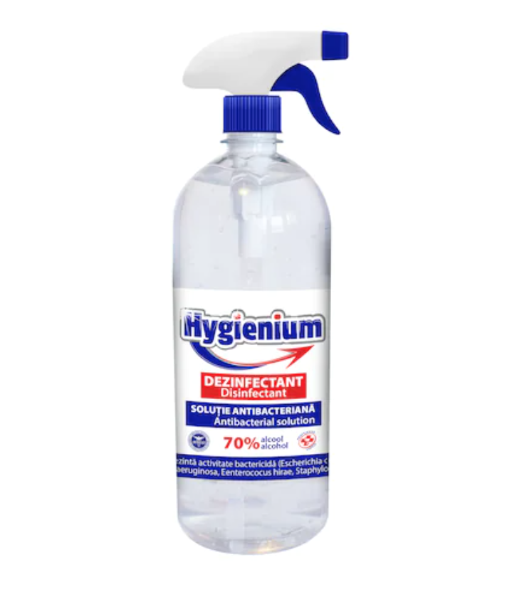Solutie dezinfectanta pentru maini Hygienium  efect antibacterian  1000 ml